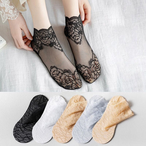 🌹Chaussettes d'été en dentelle fine